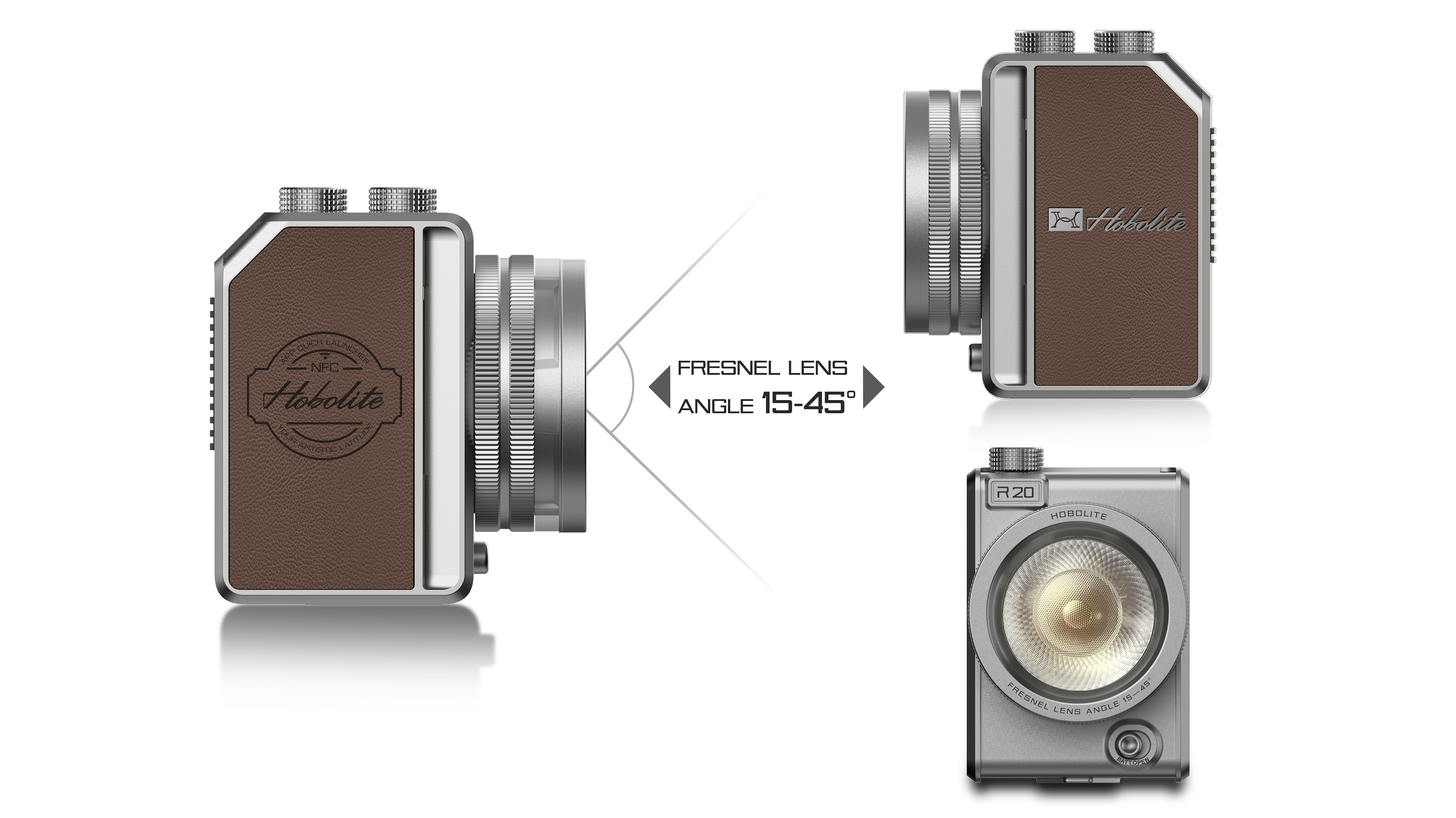 Hobolite R20 Portable Retro Photography Light