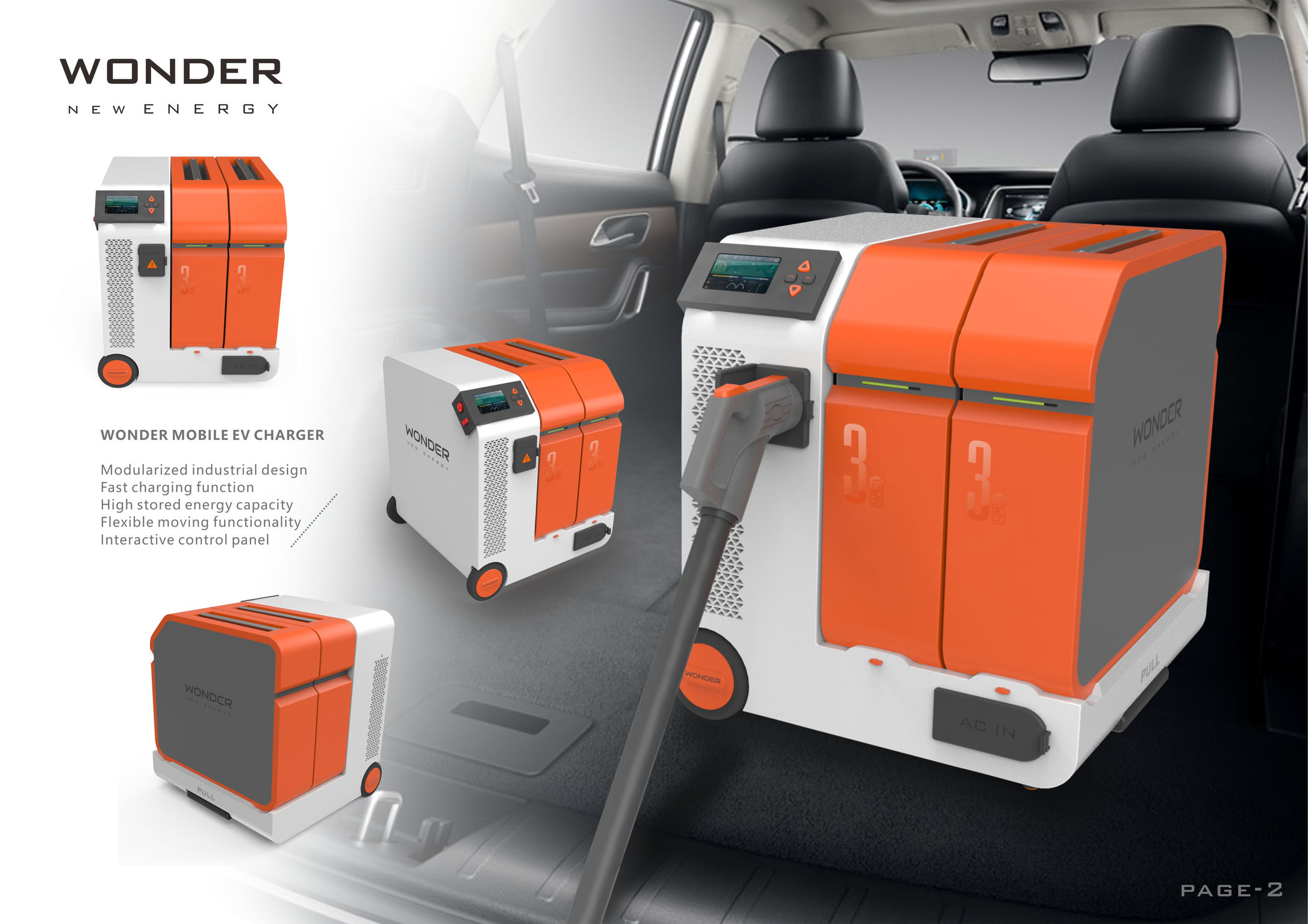 iF Design - Wonder Mobile EV Charger