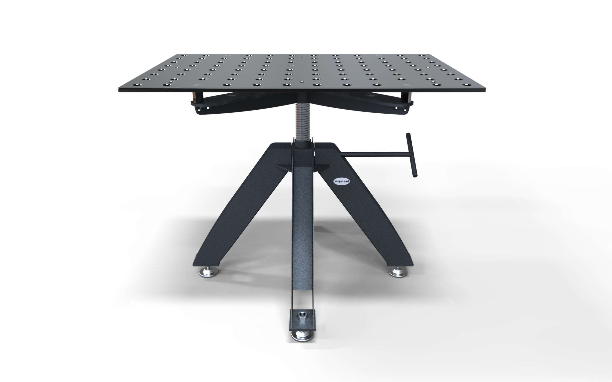 Siegmund Height Adjustable Rotating Table Fixed