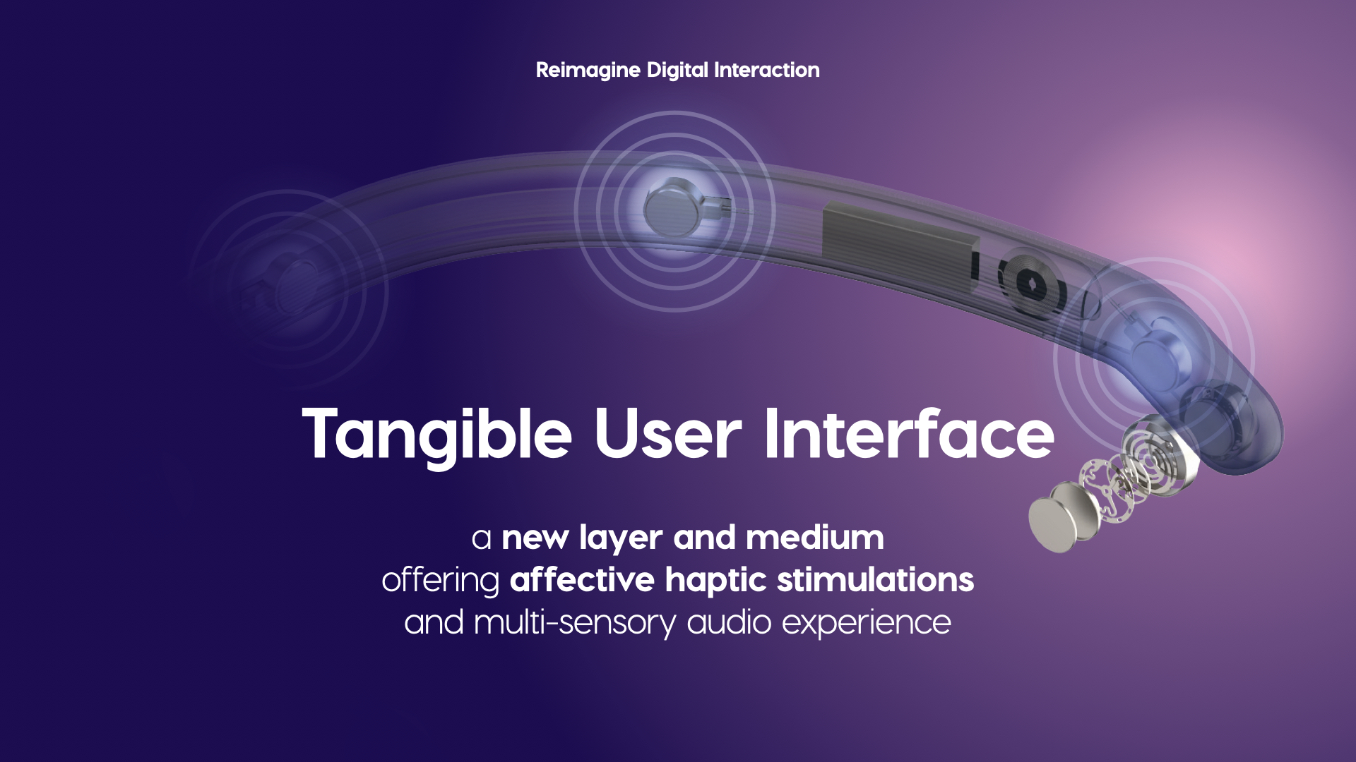 Tangio Hapmantics Smart Haptic Headphone