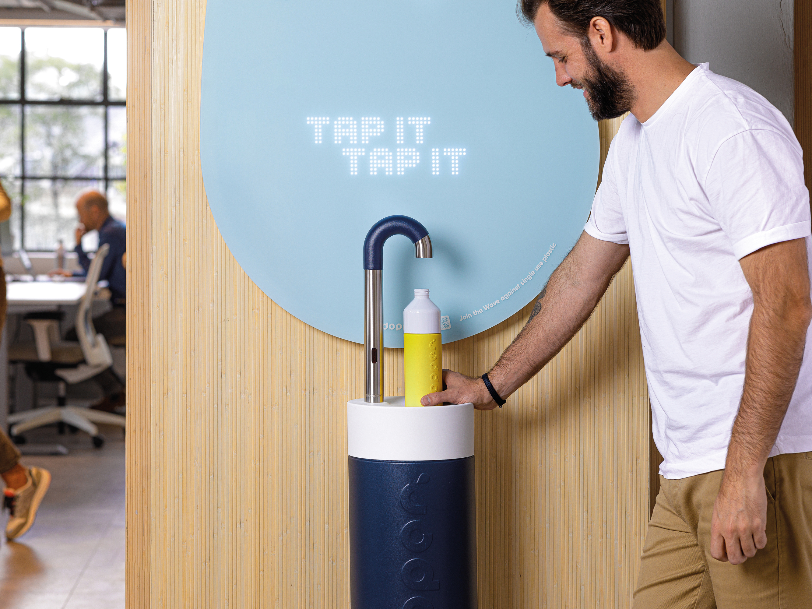 Dopper Water Tap - designed to change behaviour