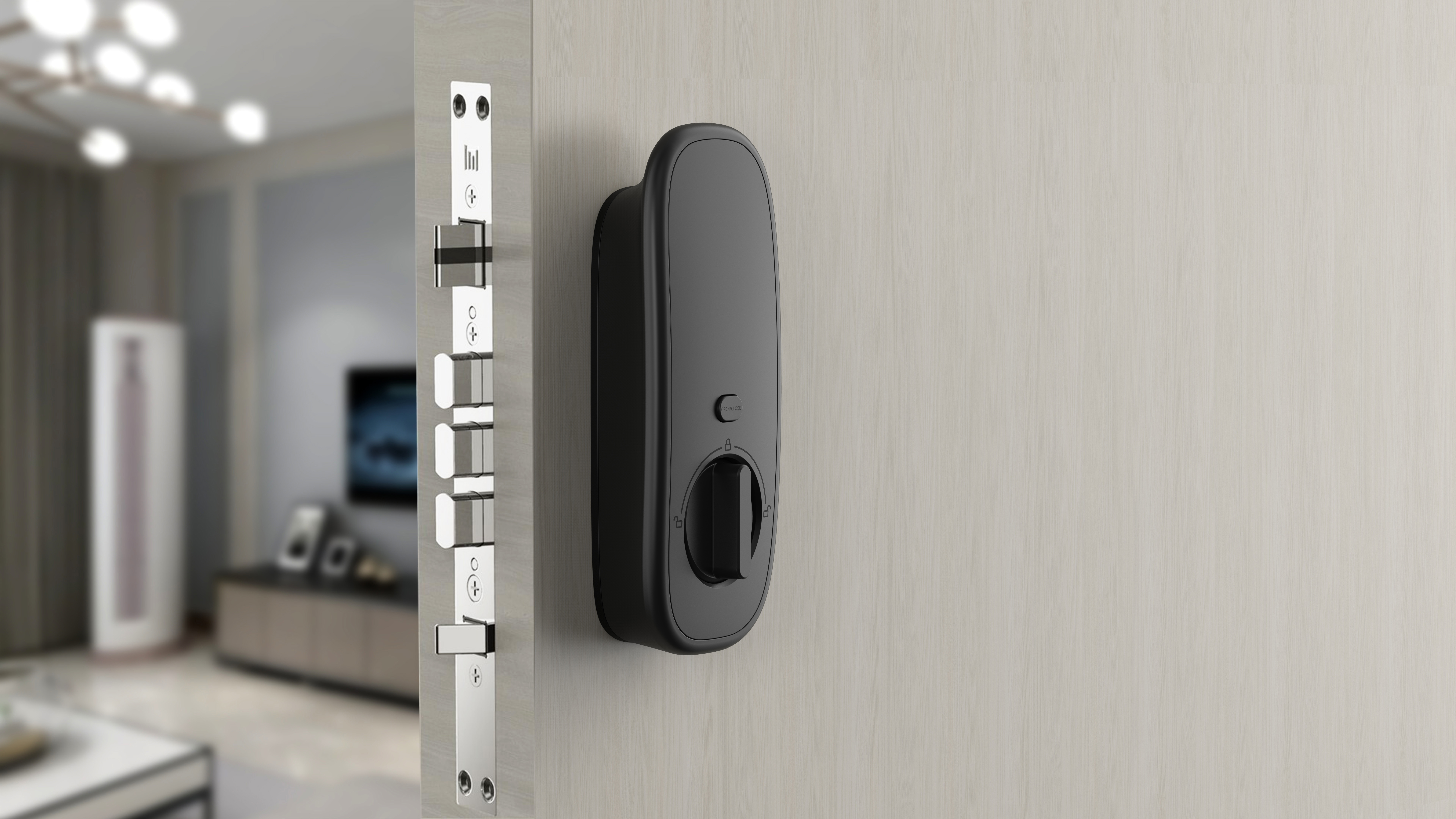 FIBRE MINI Eco-keyless smart push-pull lock