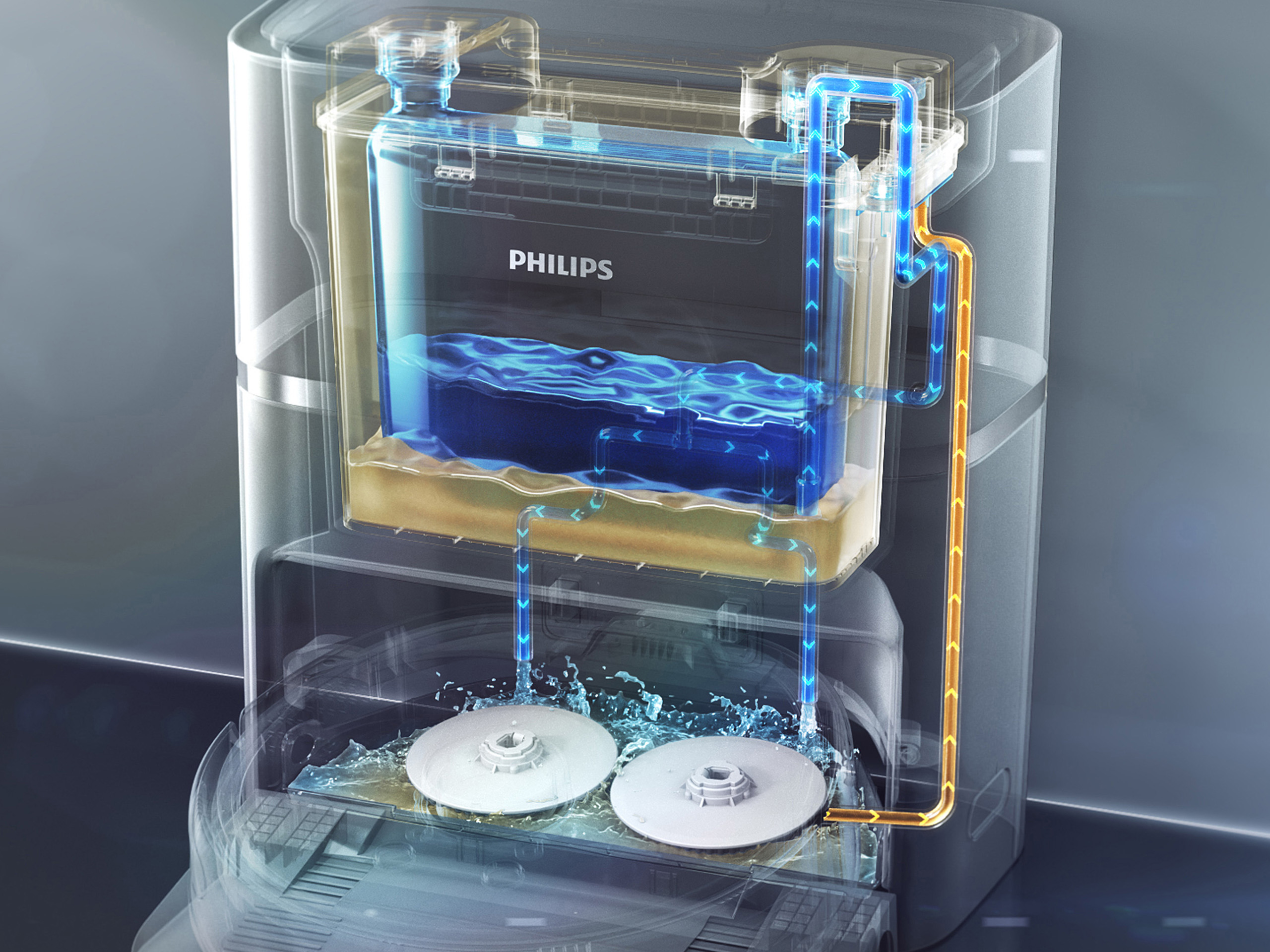 iF Design Philips AutoWashing Robot Vacuum Cleaner 6000 Ser