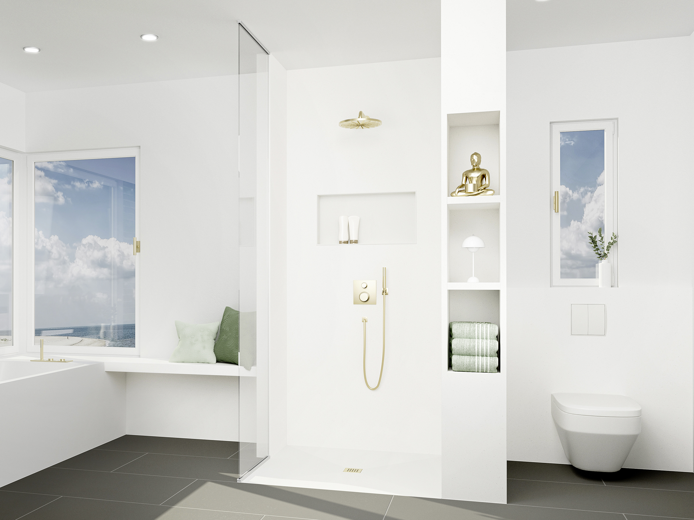 iF Design wedi Sanwell shower wall module