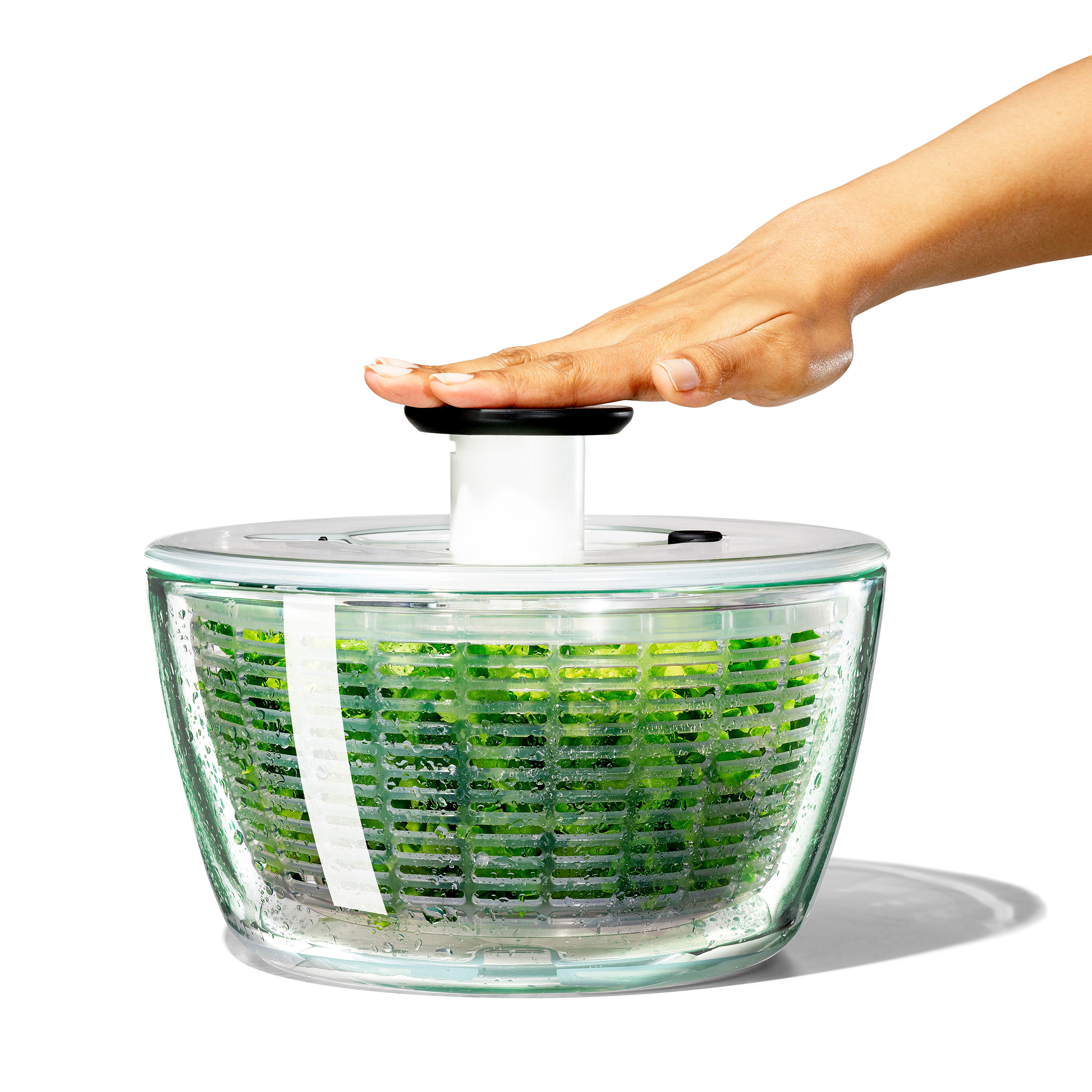 OXO Glass Salad Spinner