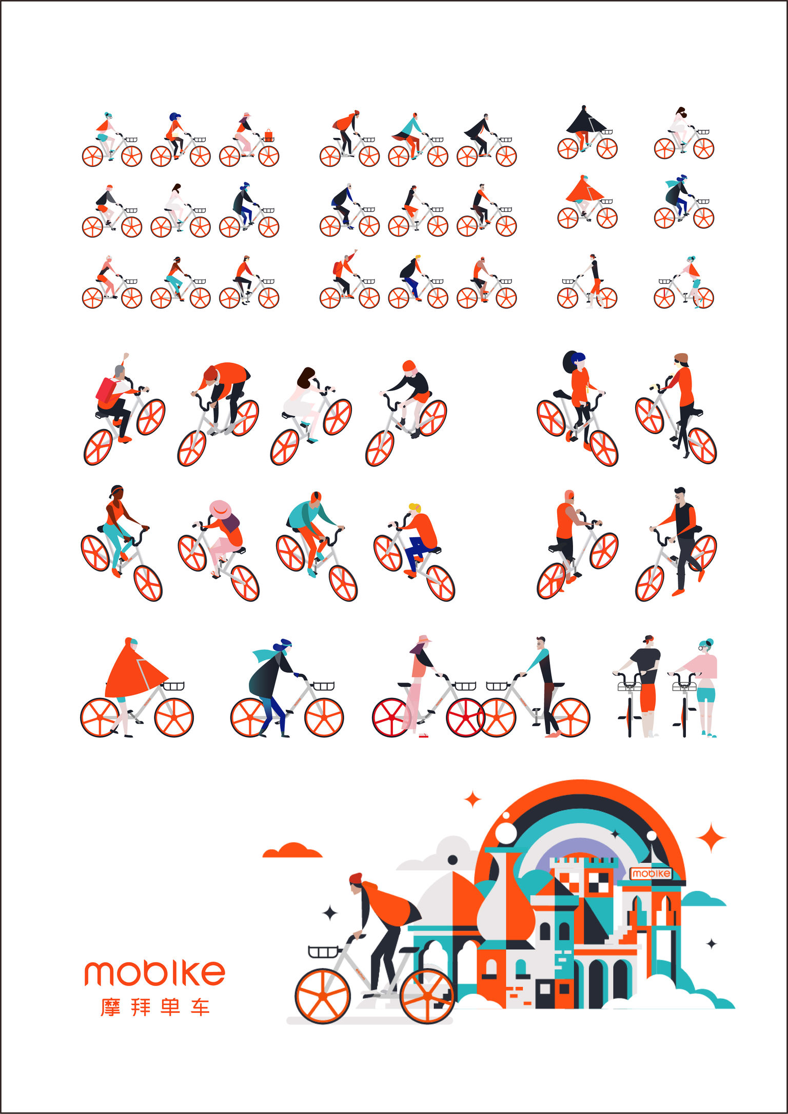 Mobike Brand image design