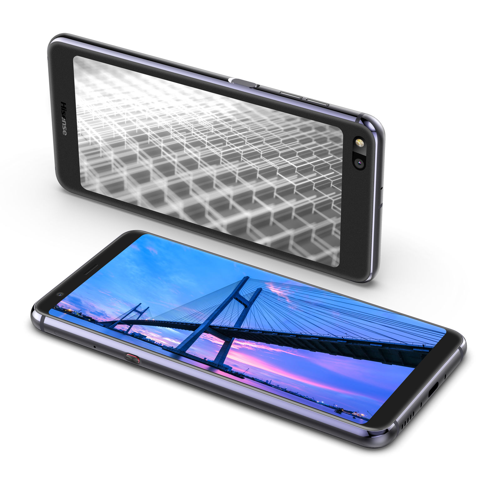 Hisense A6 dual screen smartphone