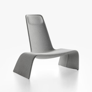 LAND lounge chair upholstered