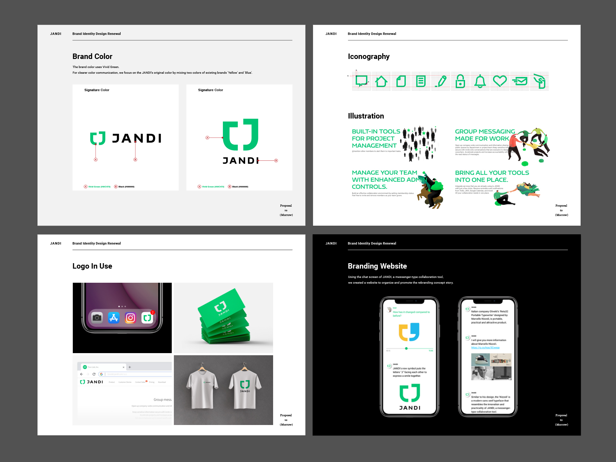 JANDI _ Brand Identity Design Renewal