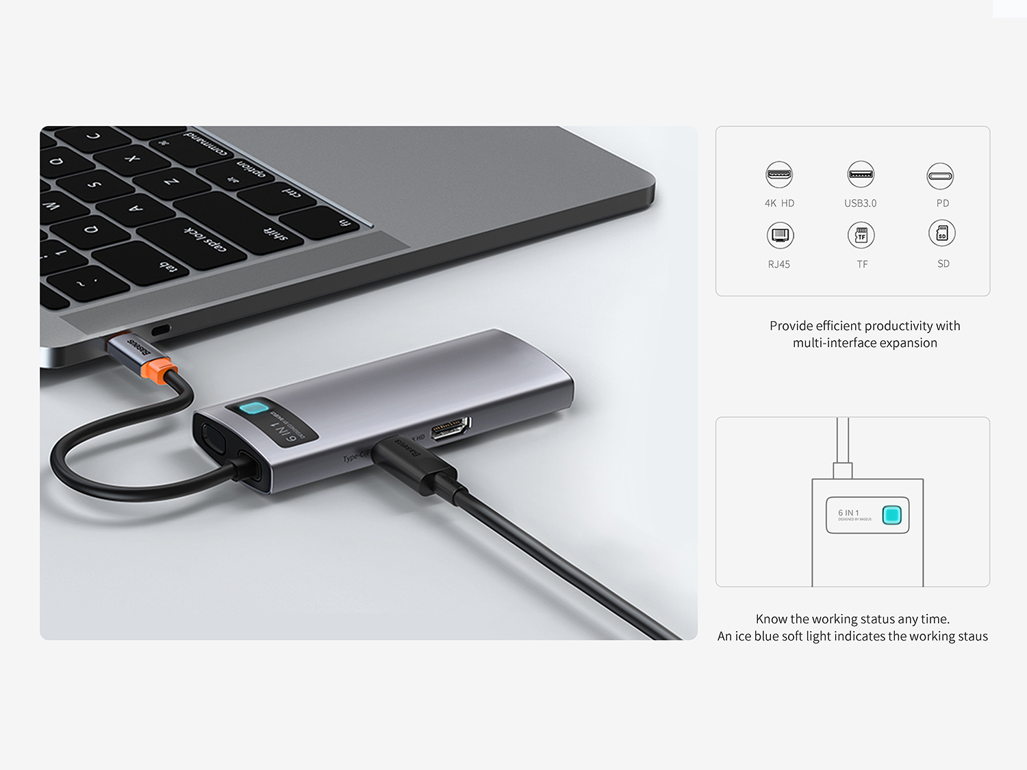 Multifunctional Type-C HUB