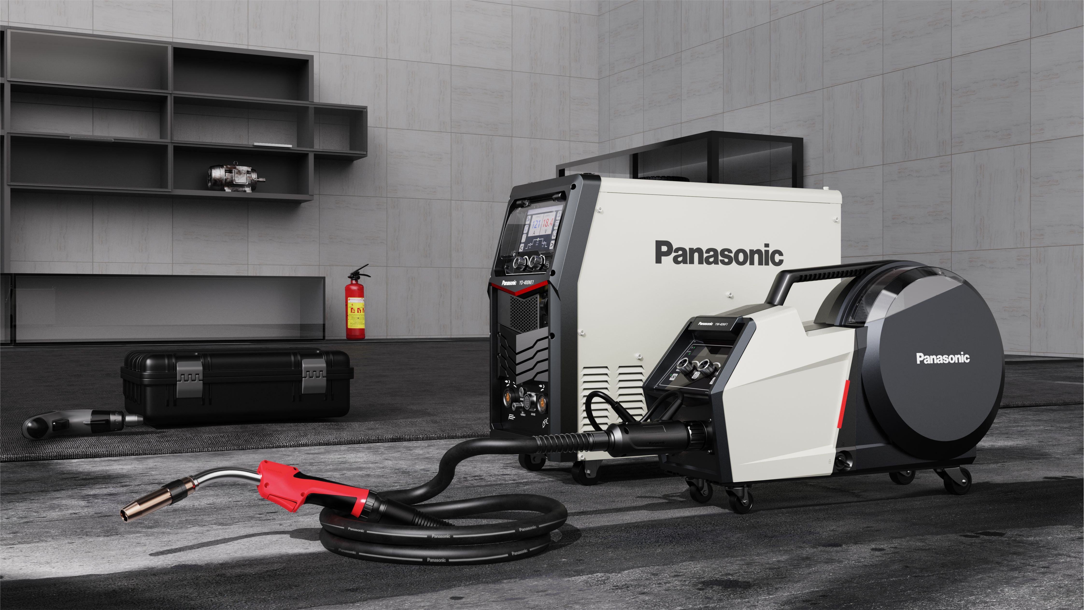 Panasonic full digital welding system