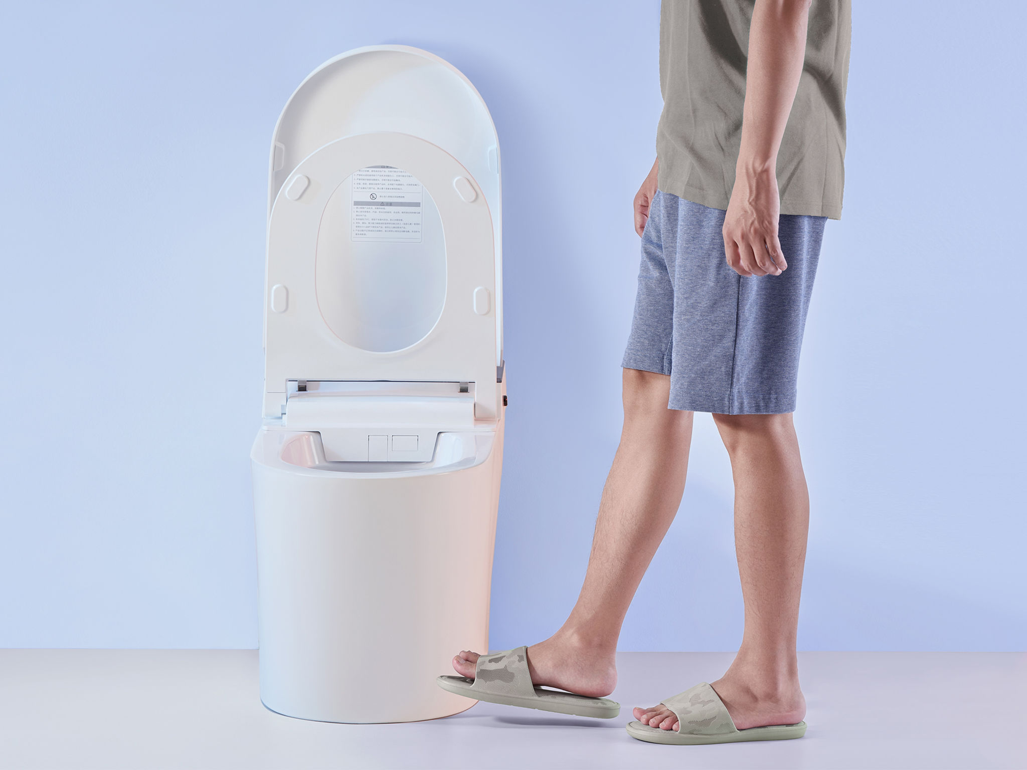 Full function voice control smart toilet