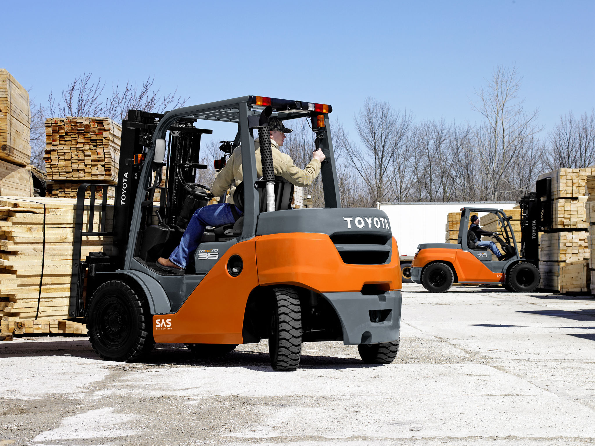 Toyota 3.5-8ton forklift