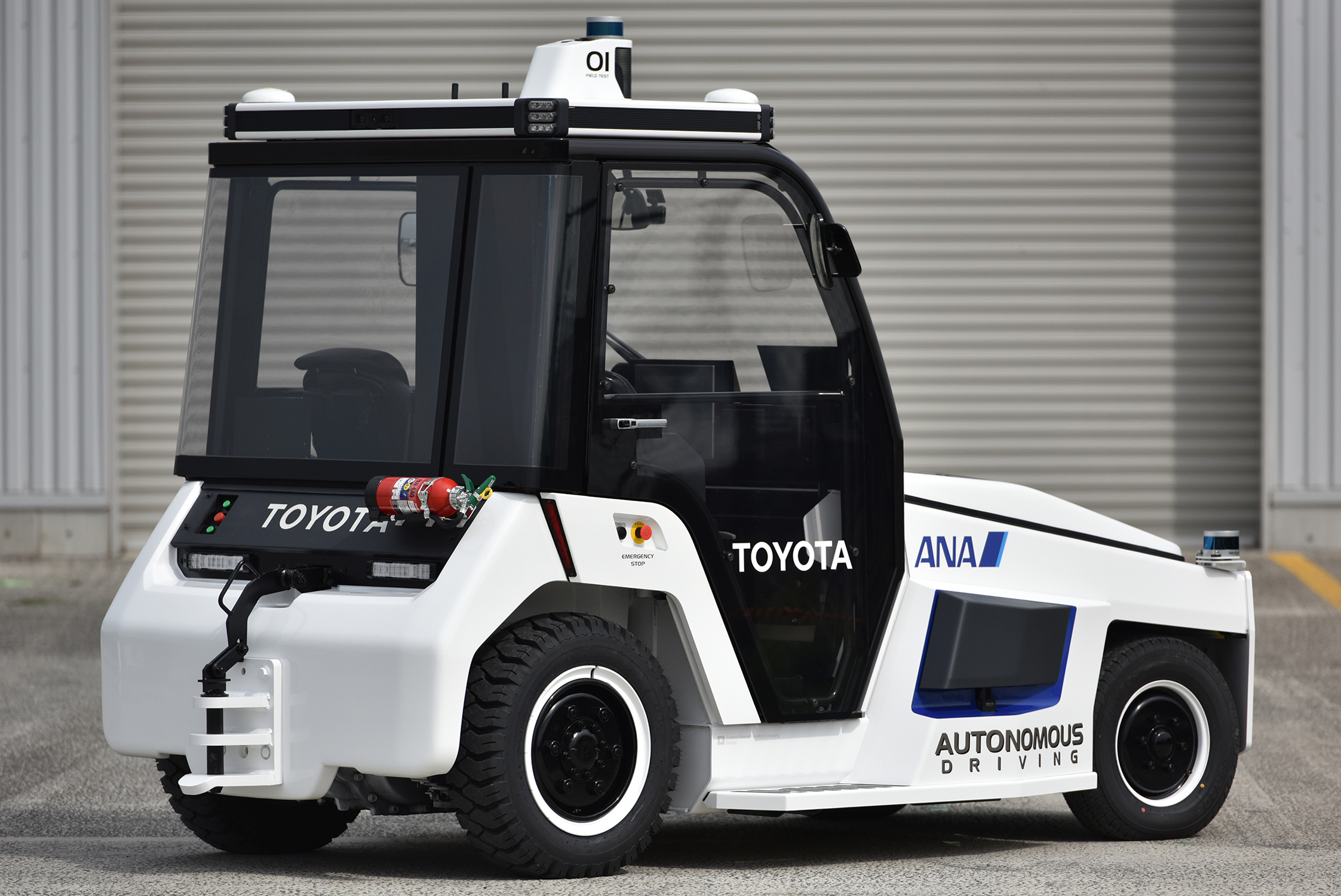 If Design Toyota Autonomous Towing Tractor