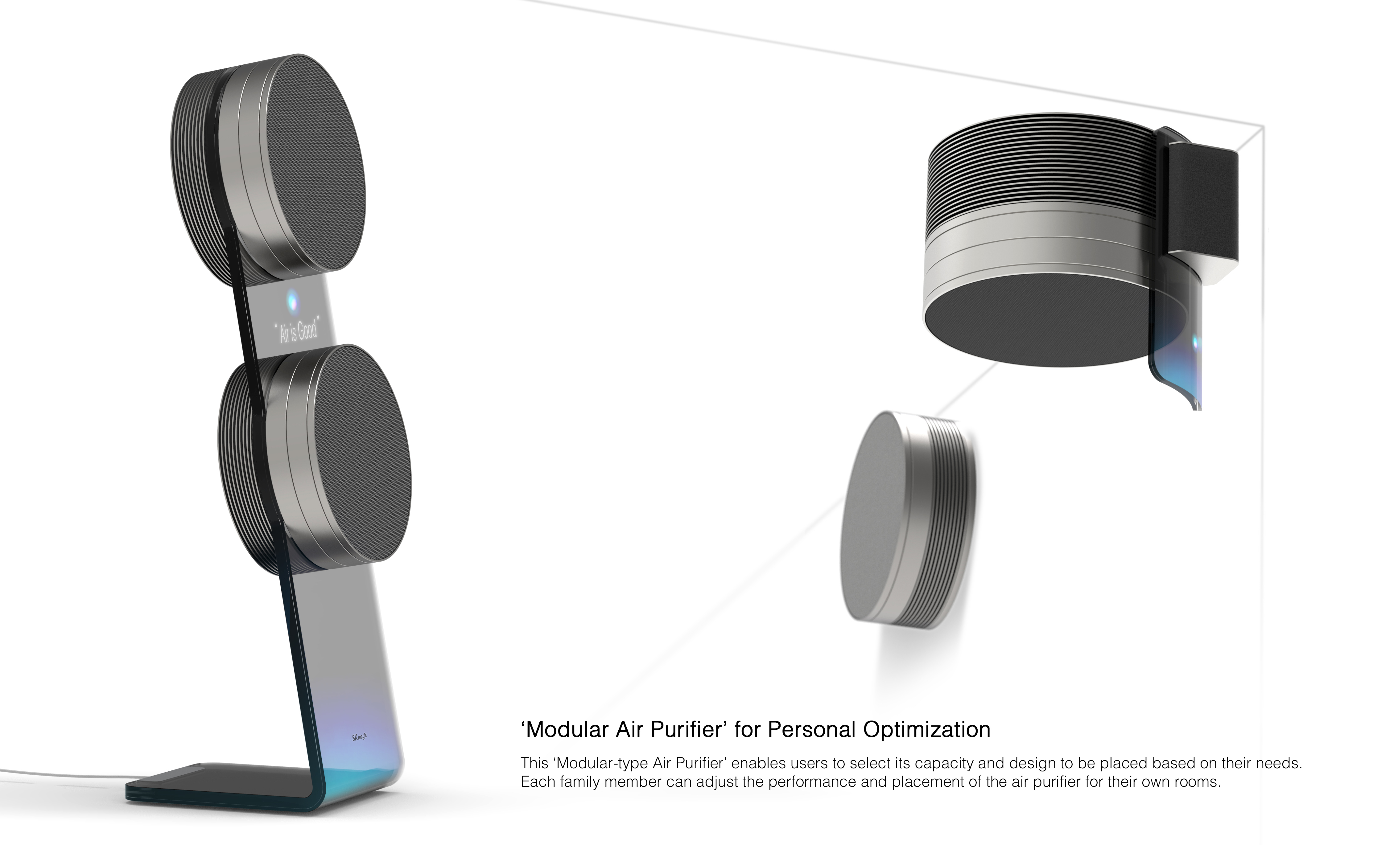 Modular Air Purifier for Personal Optimization