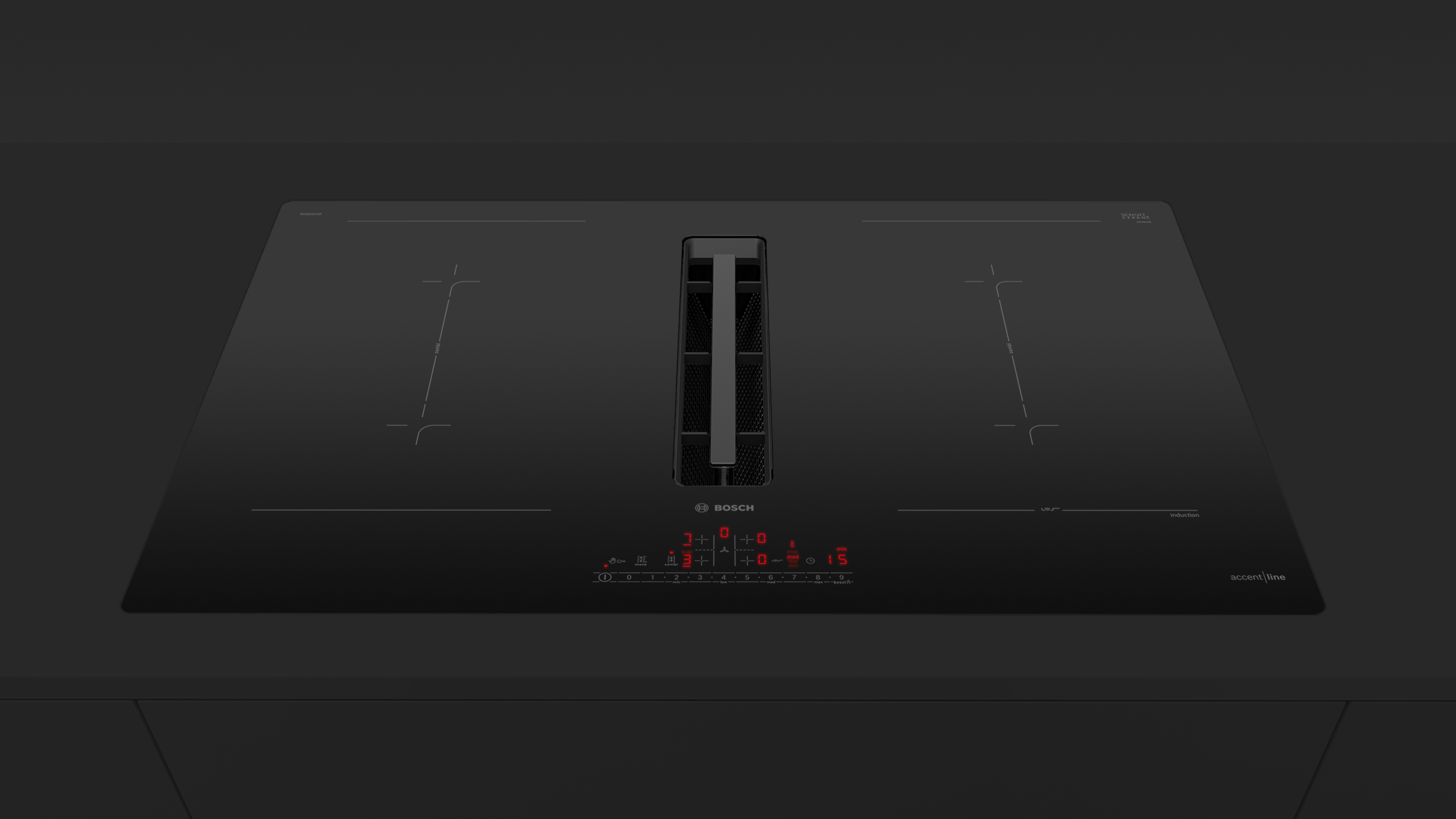 iF Design Bosch Series 6 Accentline VentingCooktop