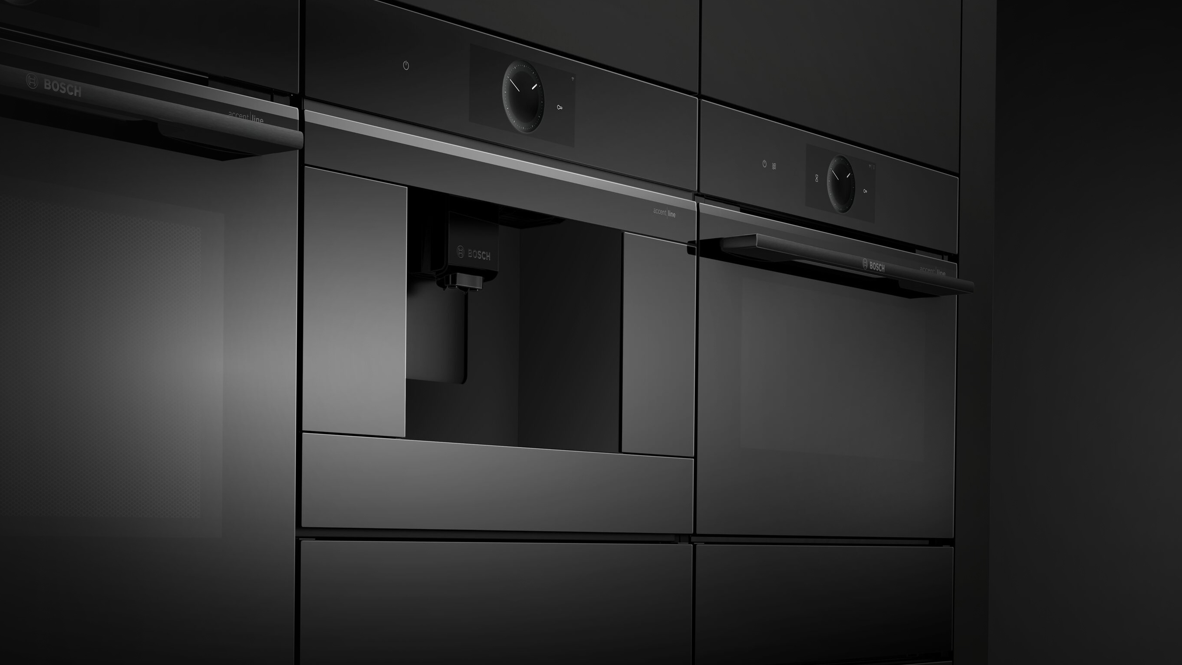 iF Design Bosch Serie 8 Accentline Built In Coffee Machine