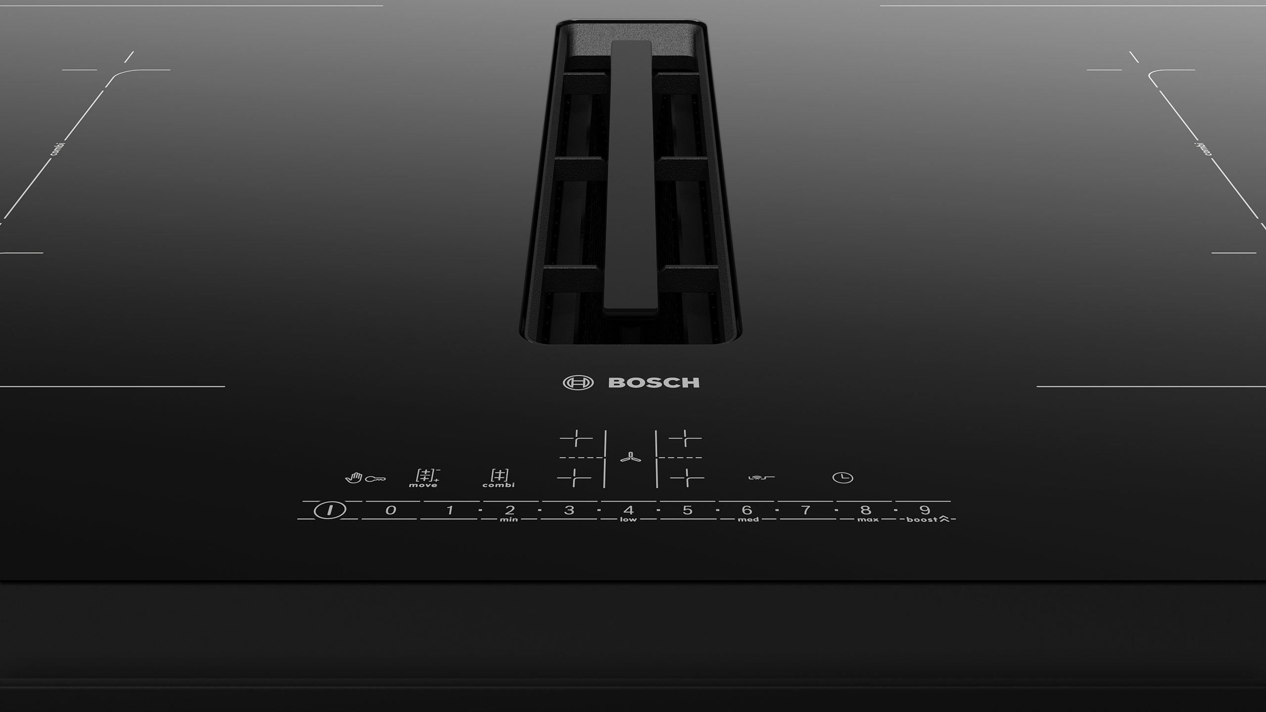 iF Design Bosch Series 6 Accentline VentingCooktop