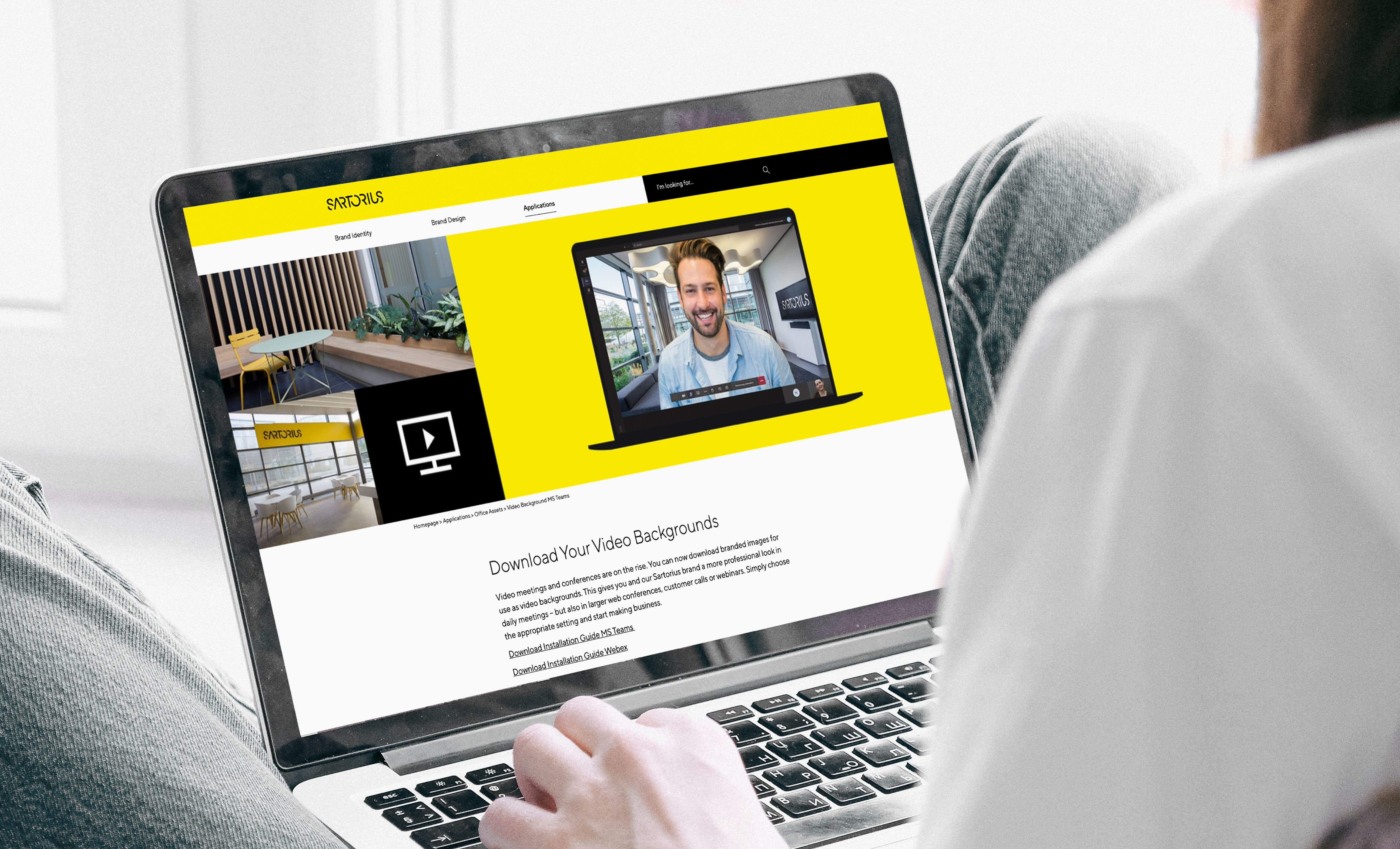 Sartorius Brand & Design Portal