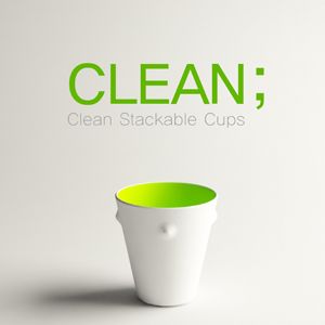 Clean Stackable Cups