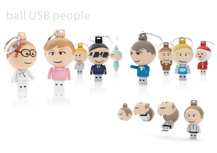 Ball USB People