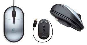 Logitech® Notebook Optical Mouse plus+