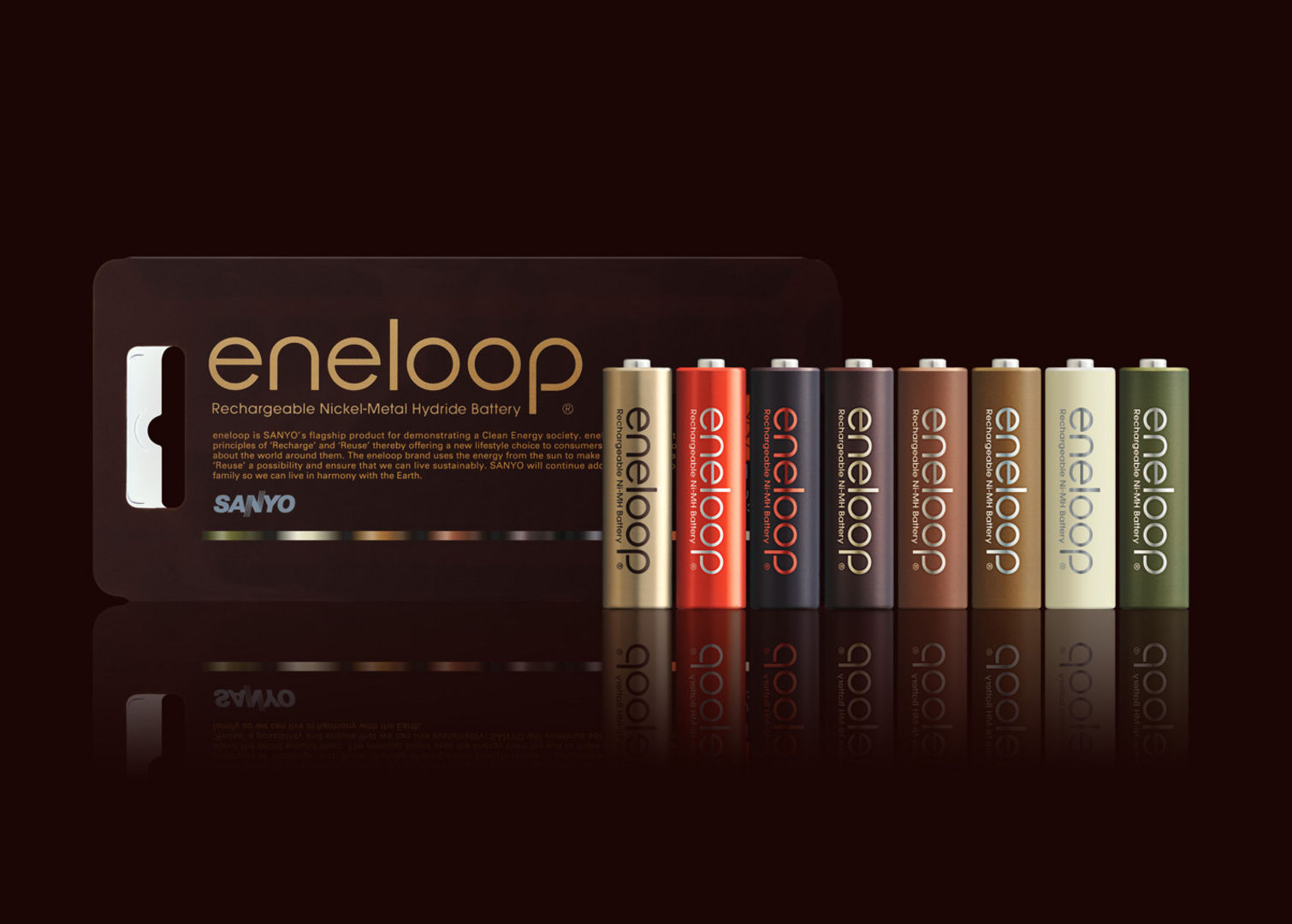 eneloop tones chocolat