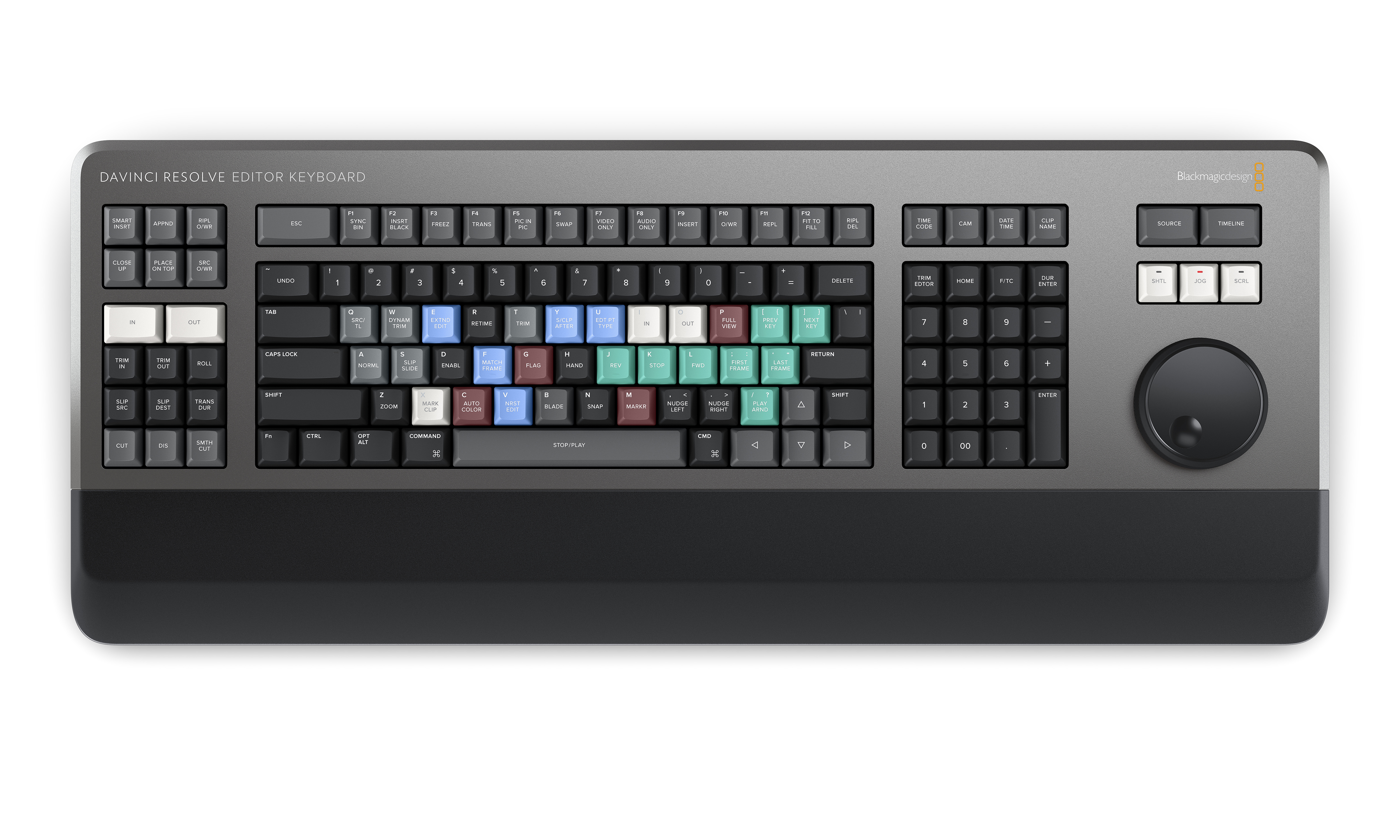 Blackmagic DaVinci Resolve Editor Keyboard