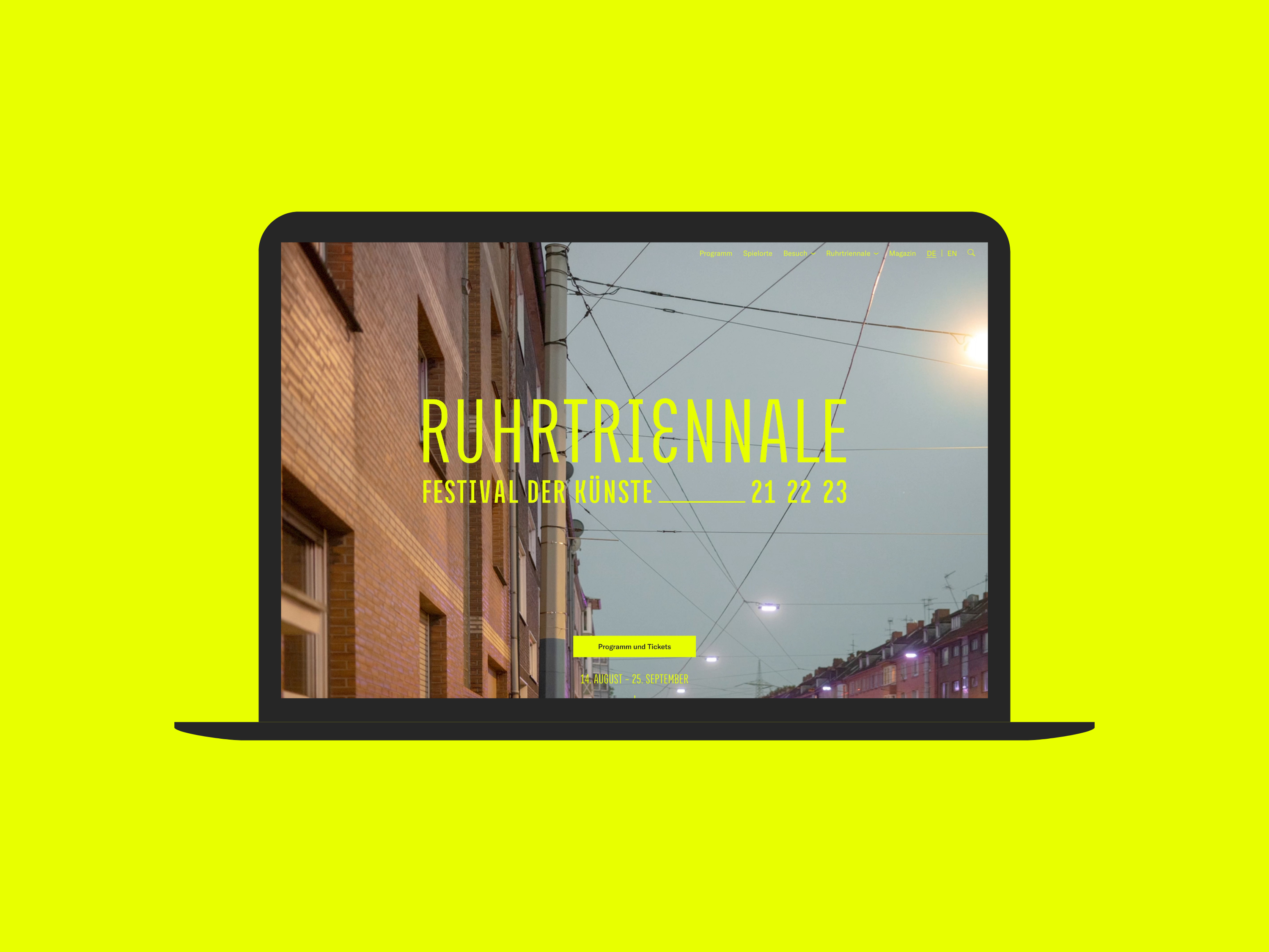 Ruhrtriennale | Website Relaunch