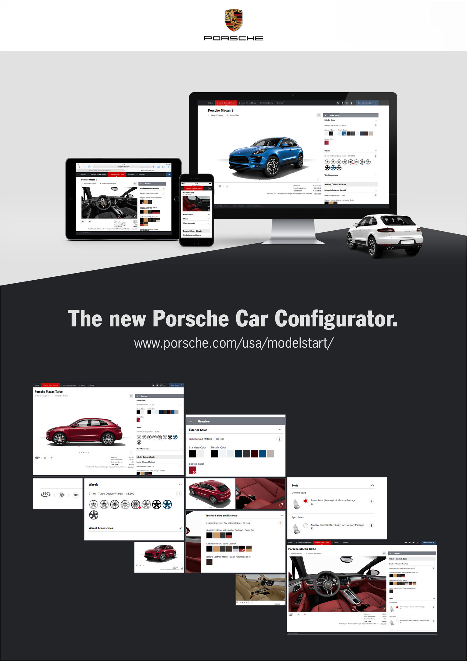 Porsche Car Configurator.