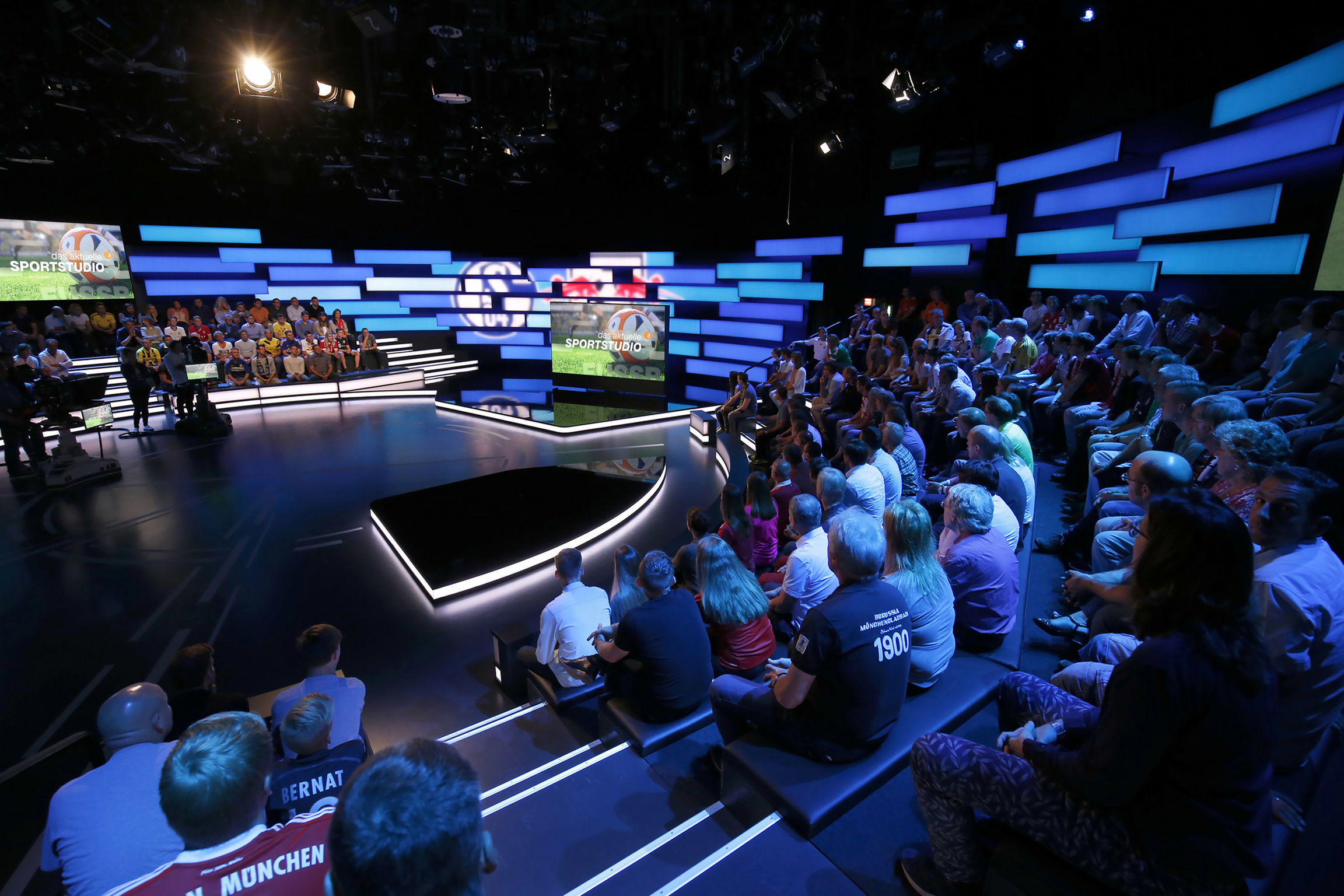 Studio-Set Redesign ZDF-Sportformate