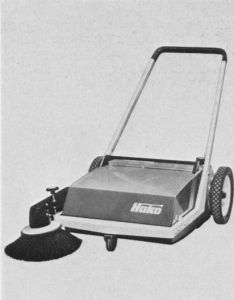 Handkehrmaschine Hako-Flipper  /1974