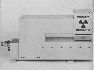 Meßbügel für radioaktive Messungen