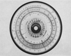 Rechenscheibe IWAMATIC 1650