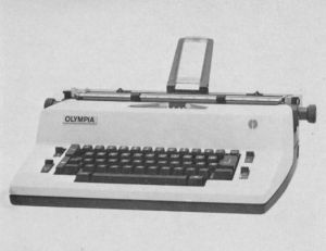 Schreibmaschine Electric 45