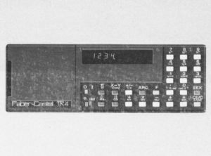 Elektronen-Flach-Taschenrechner TR 4