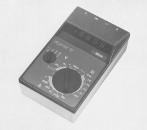 Digital-Vielfachmeßinstrument DIGIMER 10 Typ OTU 0202