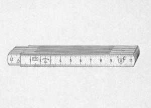 Kunststoff-Gliedermaßstäbe 2 m, 1 m, Type 1007, 1004