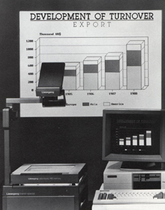 Liesegang data-display 480 memory