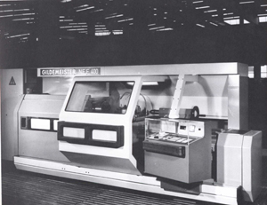 Universaldrehmaschine NEF 400 mit CNC-Handeing.st.