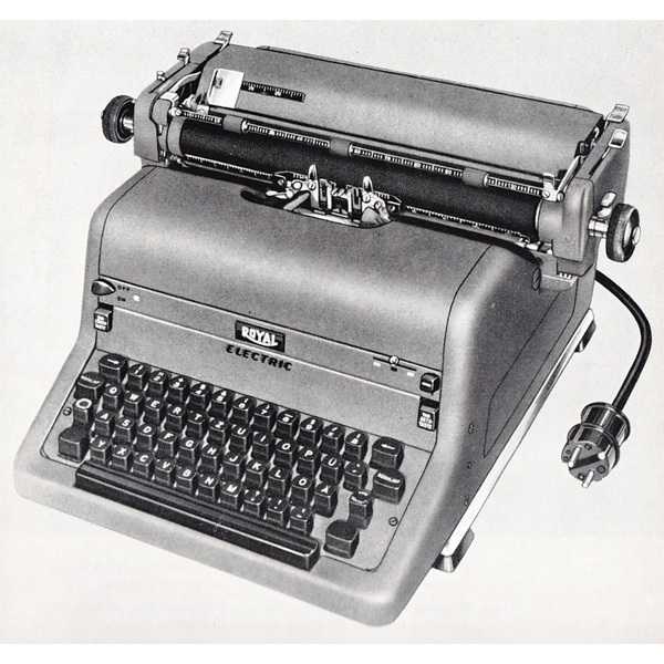 Schreibmaschine Royal-Electric