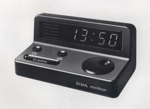 Diehl Minitron Elektron. Vielzweckuhr