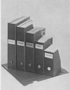 Zeitschriftenboxen  /1970