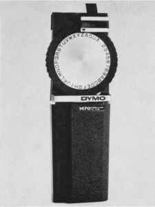 DYMO Schriftprägegerät, 1470 für 12 mm DYMO Prägeband