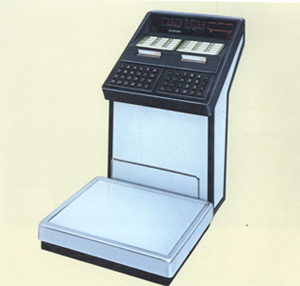 Vollelektronische Ladenwaage Typ CD 8600