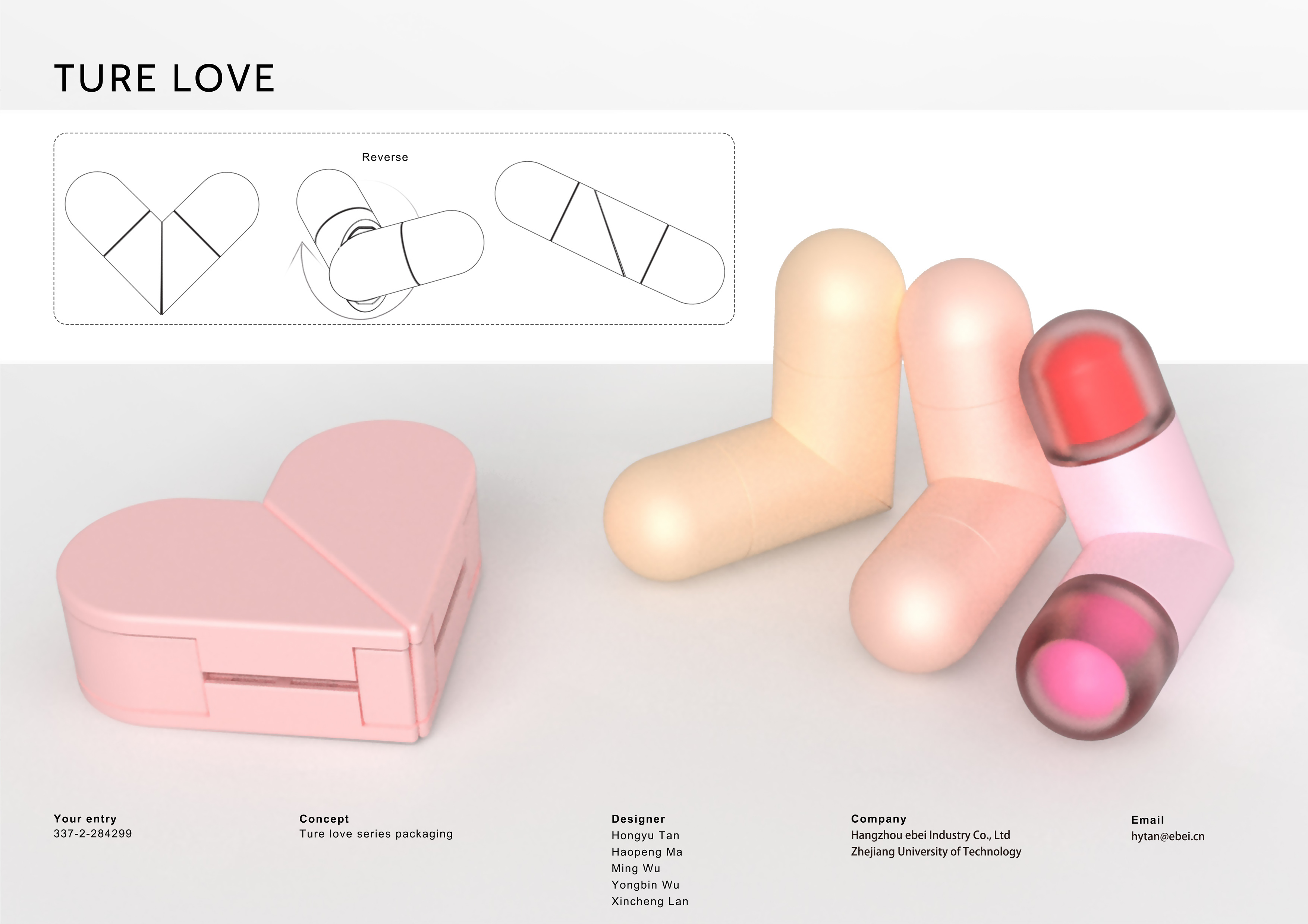 Ture love series packaging