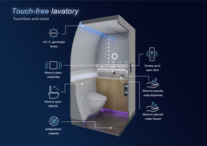 Touchfree Lavatory