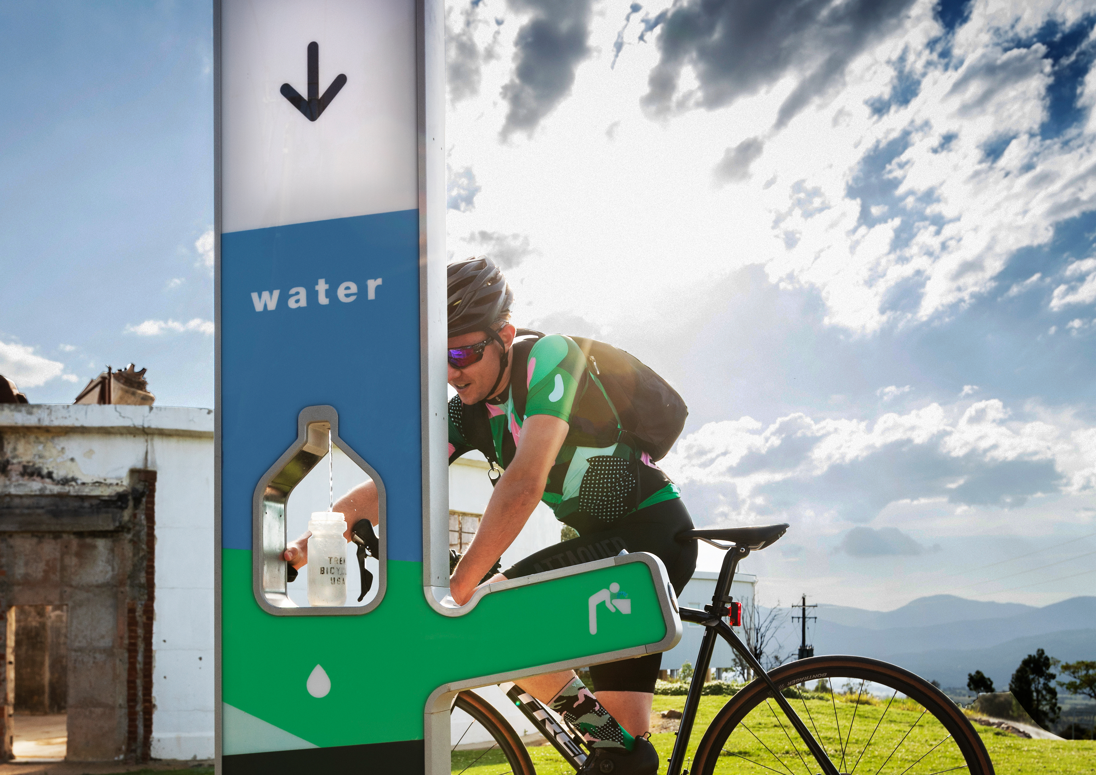 Meet PAT The One Smart Outdoor Drinking Fountain