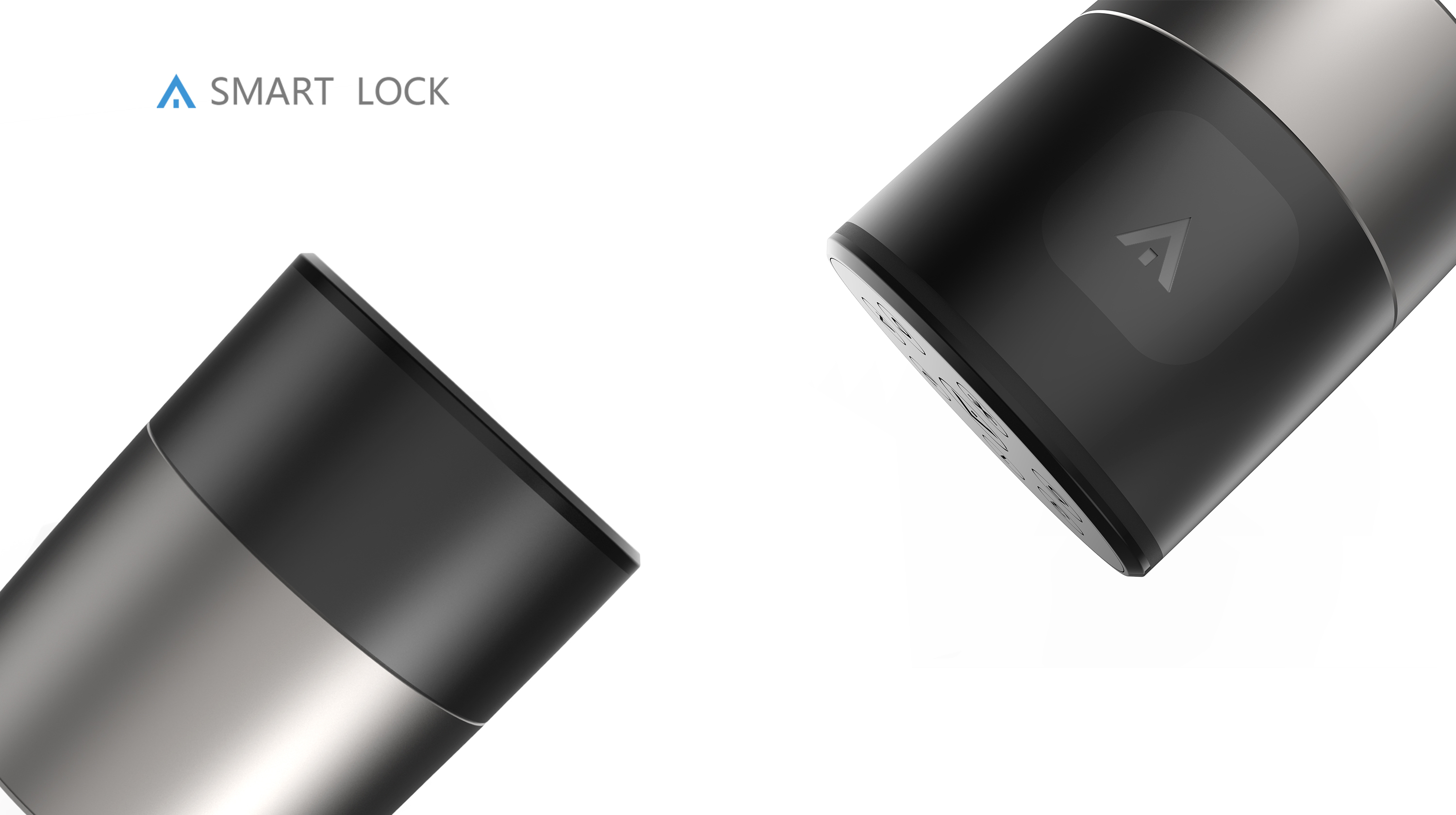 Multifunctional smart lock with mechanical key