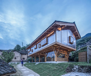 Mountain House in Mist